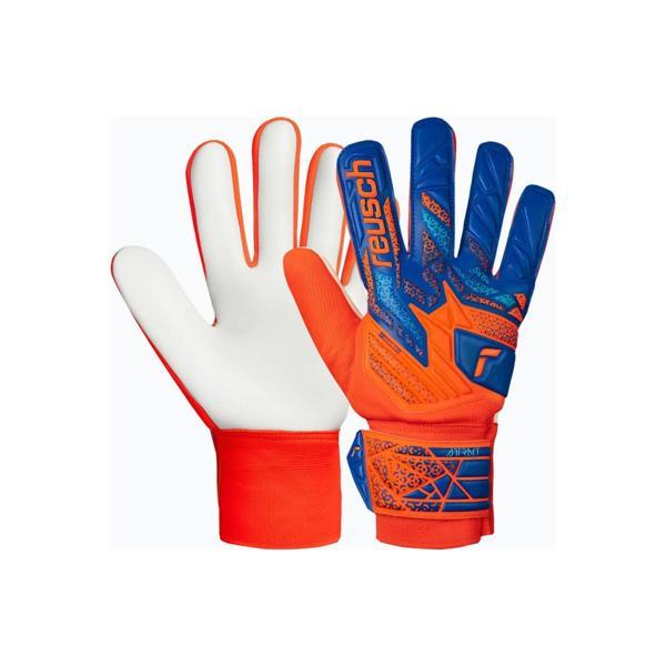 Reusch Attrakt Starter Solid Kaleci Eldiveni Turuncu-Mavi 5570514 -2290 - Image 1