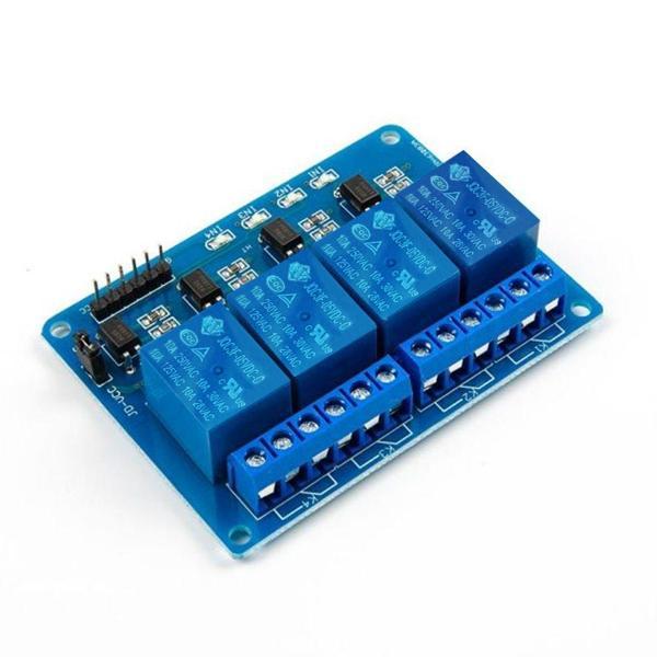 4 Yönlü Röle Optocoupler Gösterge Işıklı Output 5V - Image 1