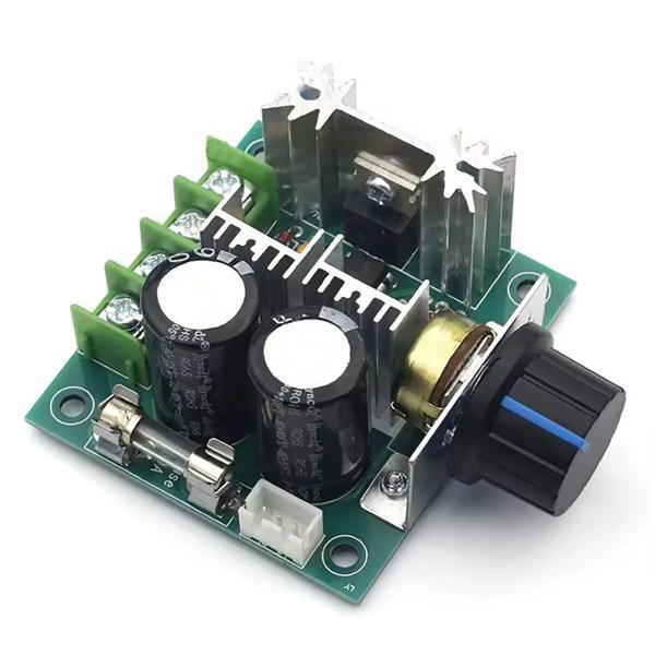12V-40V Kademesiz Motor Hız Regülatörü 12V-40V 10A - Image 1
