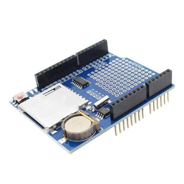 Data Kayıt SD Kartlı Data Logging Shield Reset Butonlu - Image 1