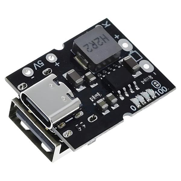 Type-C 5V 2A Güç Modülü Şarj ve Deşarj Entegre Modül 4.2/4.35V Lithium Battery Uyumlu - Image 1