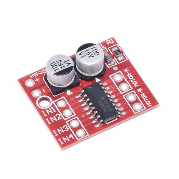 L298N Mini 2 Yönlü Motor Sürücü İleri ve Geri PWM Hız Regülatörü Dual H-Bridge Stepper Motor - Image 1