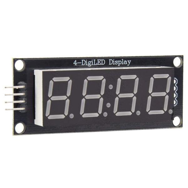 4 Basamaklı LED Gösterge Modülü 7-segment TM1637 - Image 1