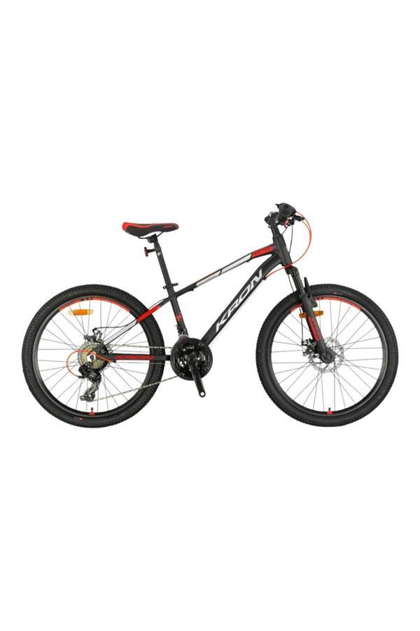 Kron Xc 75 - 24" Mtb - 13' -21 Vites - M.Dısc - Mat Siyah-Gri/Kırmızı #Krn25-043 - Image 1