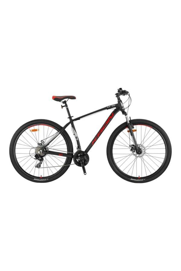 Kron Xc 75 - 27,5" Mtb - 16' - 21 Vites - M.Dısc - Mat Siyah-Kırmızı\Bej #Krn25-067 - Image 1