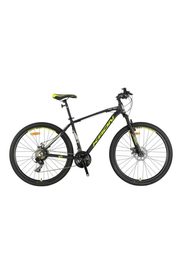 Kron Xc 75 - 27,5" Mtb - 16' - 21 Vites - M.Dısc - Mat Siyah-Neon Sarı\Bej #Krn25-066 - Image 1