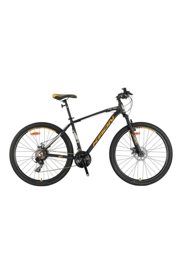 Kron Xc 75 - 27,5" Mtb - 16' - 21 Vites - M.Dısc - Mat Siyah-Neon Turuncu\Bej #Krn25-064 - Image 1