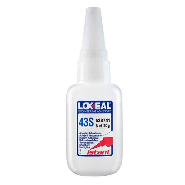 Loxeal 43S Hızlı Yapıştırıcı Etil Siyanoakrilat 20GR IS43S020 - Image 1
