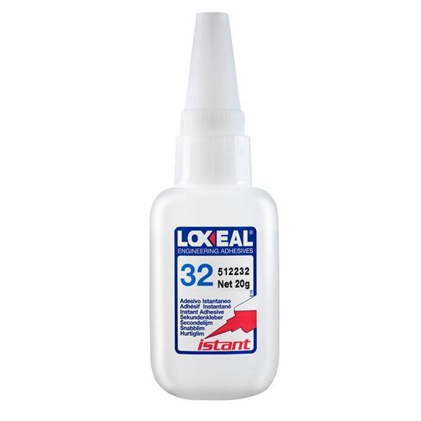 Loxeal 32 Hızlı Yapıştırıcı Etil Siyanoakrilat 20GR IS32020 - Image 1