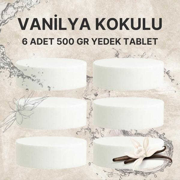 3 Adet 2x500 gr Nem Alıcı Rutubet Ve Küf Önleyici Yedek Tablet Vaniya - Image 1