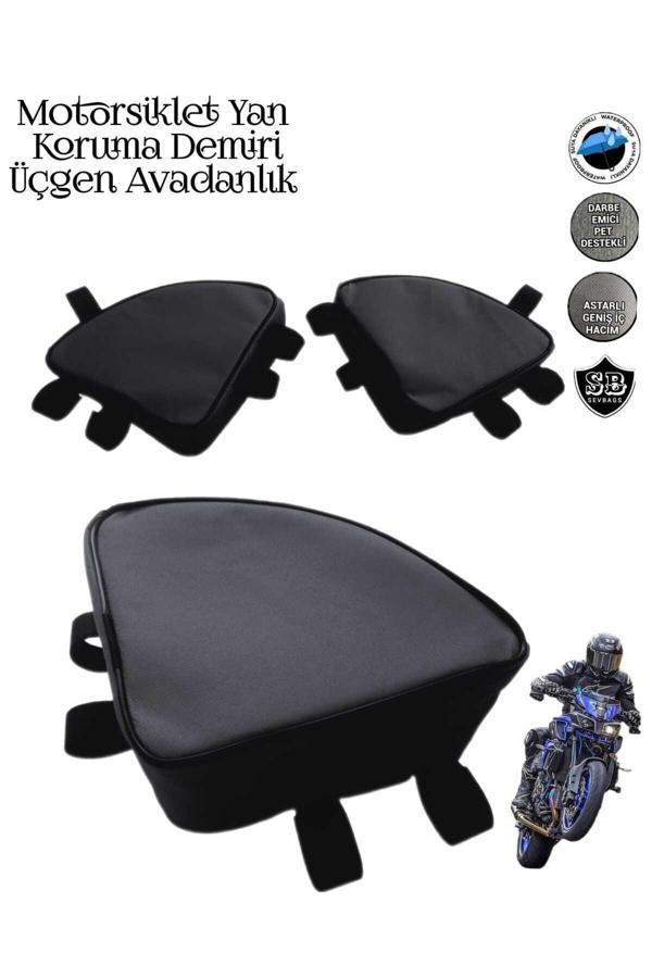 Sevbags Motosiklet Yan Koruma Demiri Üçgen Avadanlık Çantaları - Image 1
