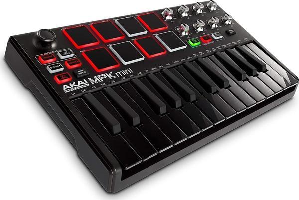 Akai Mpkmini 2 Müzik Prodüksiyonu Klavye Kontrol Cihazı Siyah - Image 1