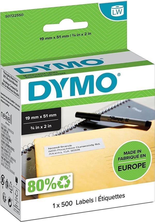 DYMO 19x51mm Çok Amaçlı Etiket (11355) - Image 1