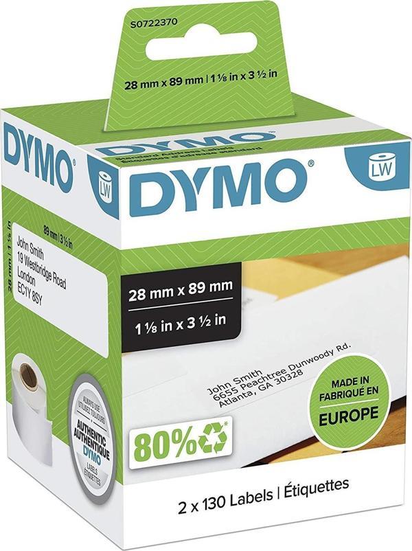 DYMO 28X89mm LabelWriter Adres Etiketi (99010) - Image 1