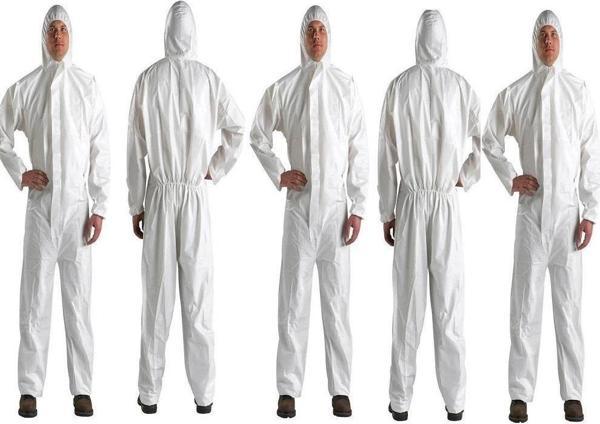 Koruyucu 4510 Genel Kullanım Virus Dezenfekte Tulumu - 5 Adet - Image 1