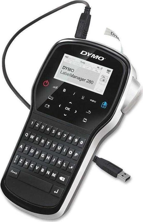 DYMO Label Manager 280P Pc Bağlantılı Şarj Edilebilir El Tipi Etiket Makinesi - Image 1
