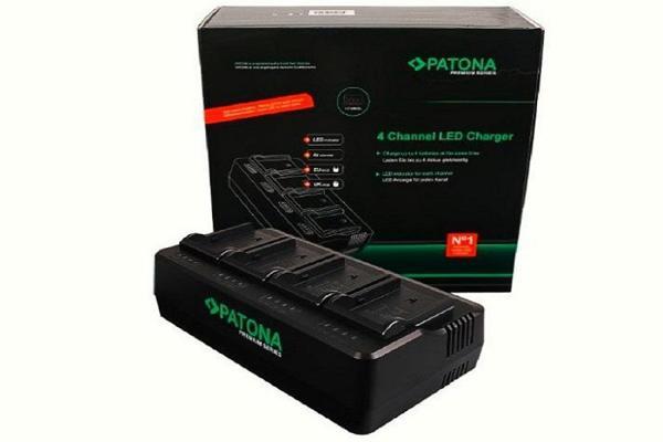 PATONA 1688 PREMIUM 4-PORT BATTERY CAHRGER 8.4V/16.8V - Image 1