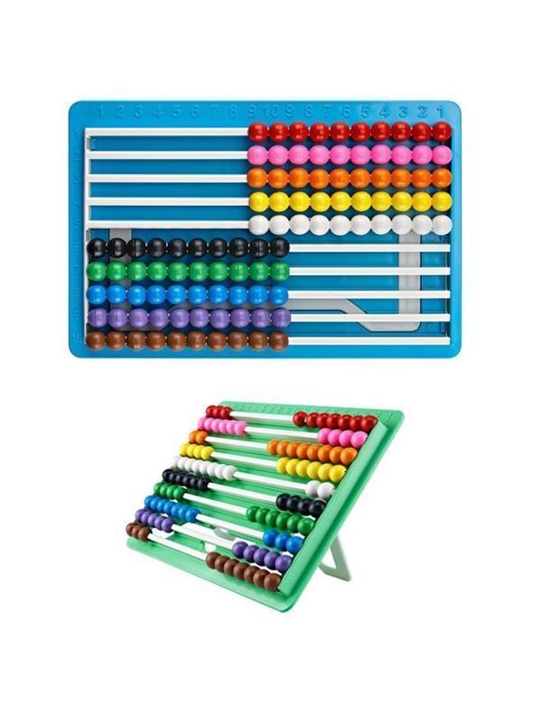 Tgb Raylı Abaküs Mihsap Sayı Boncuğu Renkli TGB-009 - Image 1