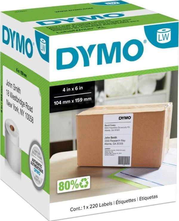 DYMO LW 5XL Ekstra Geniş Sevkiyat Etiketi 104x159 mm (S0904980) - Image 1