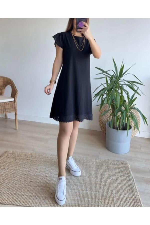 Boutich Kadın Elbise Fisto Detaylı - Image 1