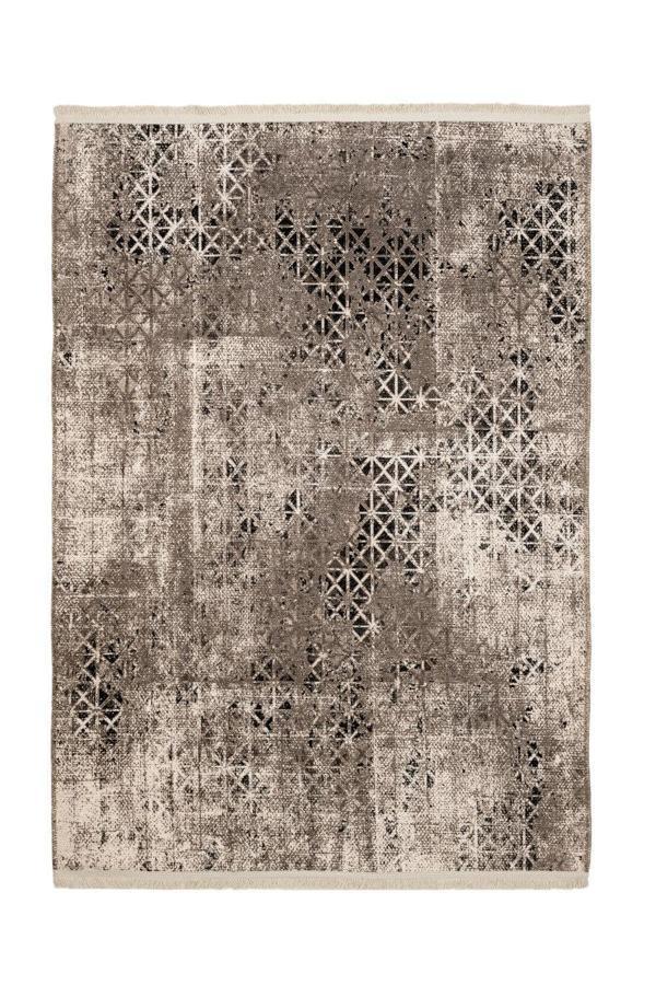 Bistrica Geometrik Vizon Polyester Dikdörtgen Modern Desenli Pamuk Makinada Yıkanabilir Hav Toz Vermez Leke Tutmayan Kaymaz Taban Dijital Makine Baskı Salon Yolluk Mutfak Halı - Image 1