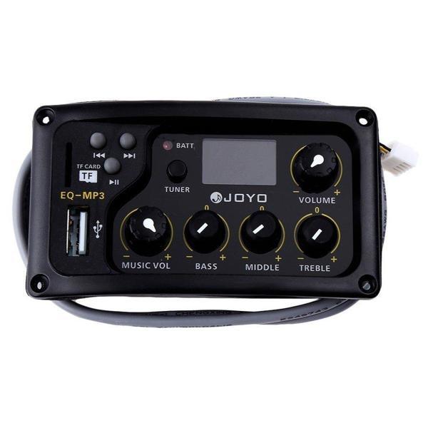 Joyo EQMP3V2 Preamp Tuner EQ Saz İçin Eşikaltı Manyetik - Image 1