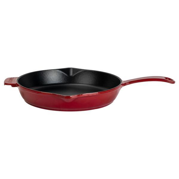Yuvarlak Kızartma Tavası Döküm Demir Yekpare Saplı. Çap(Ø)28cm - Image 1