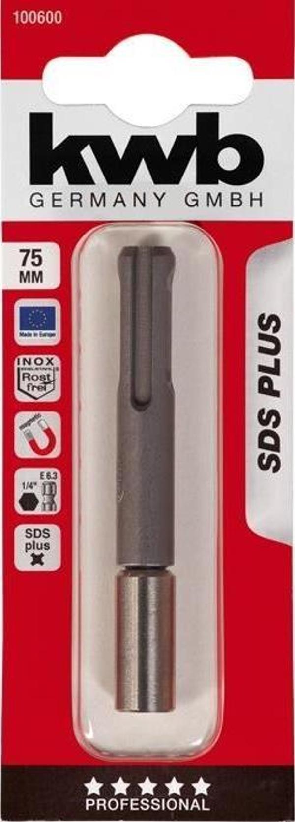 Kwb 100600 Manyetik Bits Adaptör Sds Plus 75 mm - Image 1