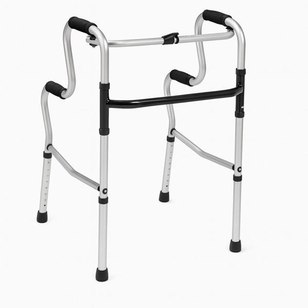 Alüminyum Kademeli Walker | Hafif, Katlanabilir ve Ergonomik Yapısıyla Güvenli Yürüme Desteği - Image 1
