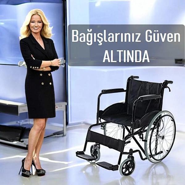 Ekonomik Müge Anlı Bağışa Uygun Tekerlekli Sandalye - Image 1