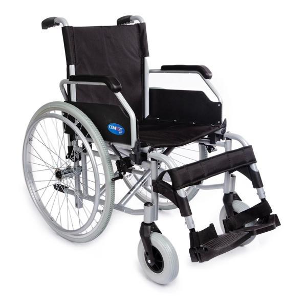 Comfort Plus Tekerlekli Sandalye | Hafif Alüminyum Gövde, Quick Release Tekerlekli, 120 kg Taşıma Ka - Image 1