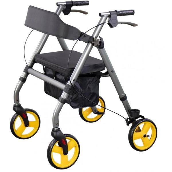 Poylin Ekonomik Rollatör | Katlanabilir Yapı, Oturma Alanı, Frenli Tekerlekli P581 - Image 1