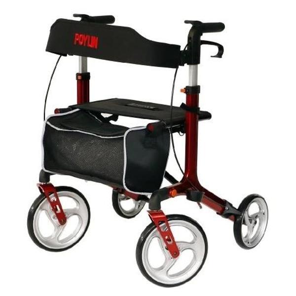 Poylin Lüks Rollatör | Alüminyum, 9,10 Kg, Ayarlanabilir Yükseklik P888 - Image 1
