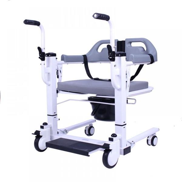 Poylin Tuvalet Özellikli Elektrikli Transfer Sandalyesi | Elektrik Kontrollü Yükseklik Ayarı, 50 cm  - Image 1
