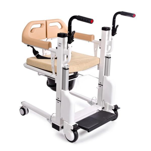 Comfort Plus Tuvaletli Tekerlekli Sandalye (Motorlu) | Uzaktan Kumandalı, Yükseklik Ayarlı, Katlanab - Image 1