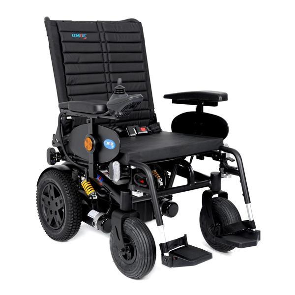 Comfort Plus Akülü Tekerlekli Sandalye | Geniş Oturma Alanı 56 cm, 2x450W Motor, Amortisörlü Lüks Sü - Image 1