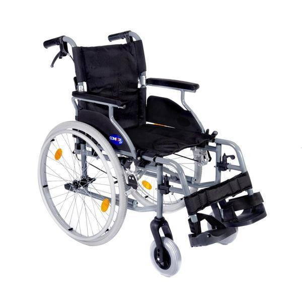 Comfort Plus Hafif Alüminyum Tekerlekli Sandalye | Katlanabilir ve Refakatçi Frenli Model DM-317 - Image 1