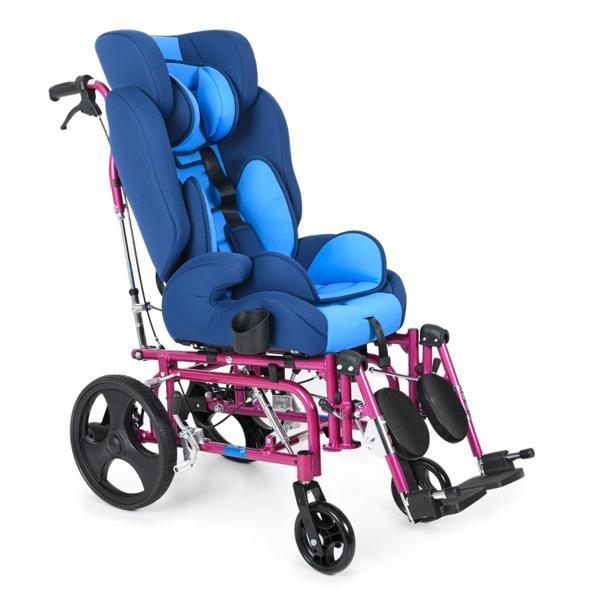 Comfort Plus Pediatrik Tekerlekli Sandalye | Yatarlı Sırt, Tilt Özelliği, Emniyet Kemeri ve Masa Dah - Image 1