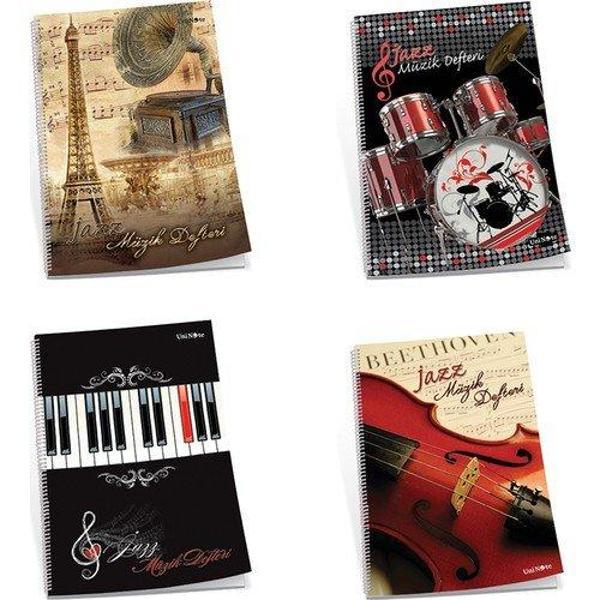 Çınar Jazz 30 Yaprak A4 Spiralli Müzik Defteri - Image 1
