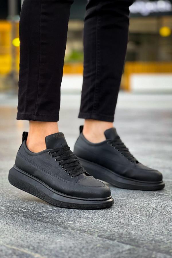 Knack Günlük Ayakkabı 814 Siyah (Siyah Taban) - Image 1