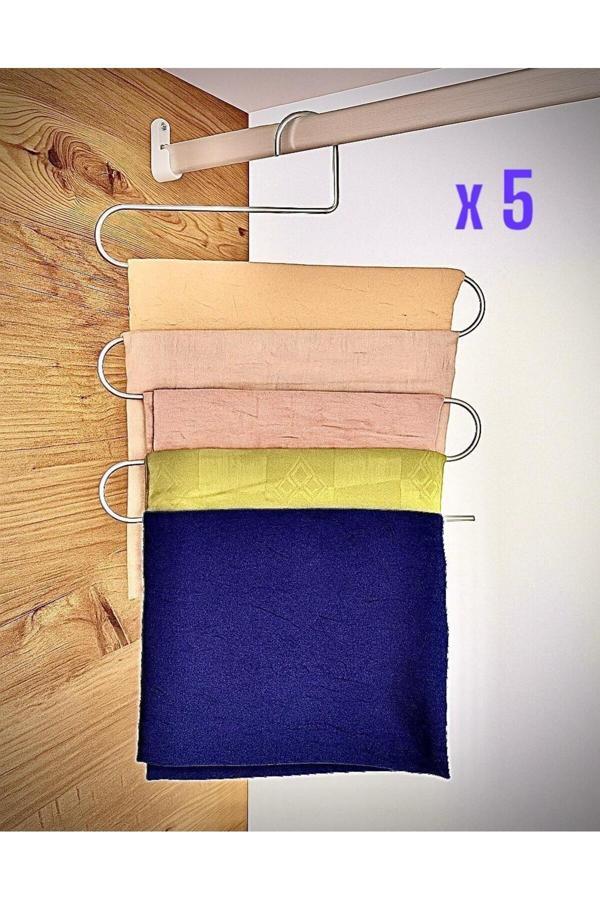 Pantolon Askısı 5'li - Image 1