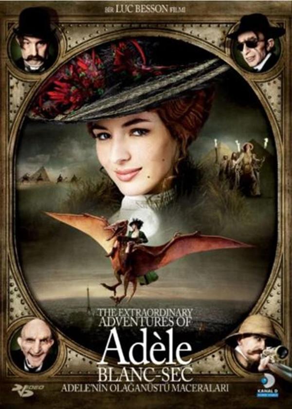 Adele’nin Olağanüstü Maceraları - The Extraordinary Adventures Of Adele Blanc - Sec ( Türkçe Dublaj ) ( Ambalajında - Sıfır ) DVD - Image 1