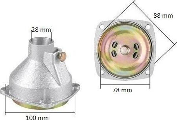 Motorlu Tırpan Balata Tası Komple 28 mm 9 Diş - Image 1