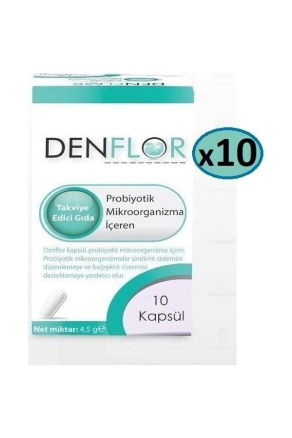 Denflor 10 Adet - Kapsül X 10 Adet - Image 1