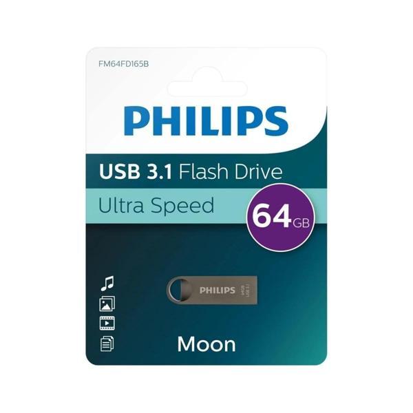 Phılıps 64gb Usb3.1 100/150mb/s Fm64fd165b/00 - Image 1