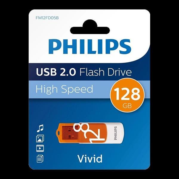 Phılıps 128gb Usb2.0 25/10mb/s Fm12fd05b/00 - Image 1