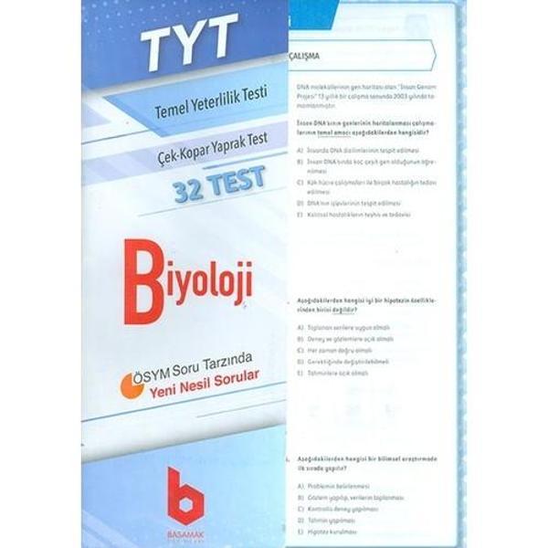Basamak Yayınları Tyt Biyoloji Yaprak Test - Basamak Yayınları - Image 1