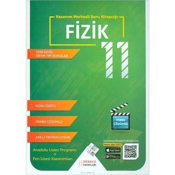 Derece Yayınları 11. Sınıf Fizik Kazanım Merkezli Soru Kitapçığı - Derece Yayınları - Image 1