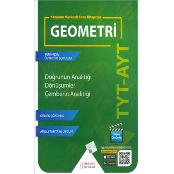 Derece Yayınları Tyt-Ayt Geometri Doğrunun Analitiği-Dönüşümler-Çemberin Analitiği - Derece Yayınları - Image 1