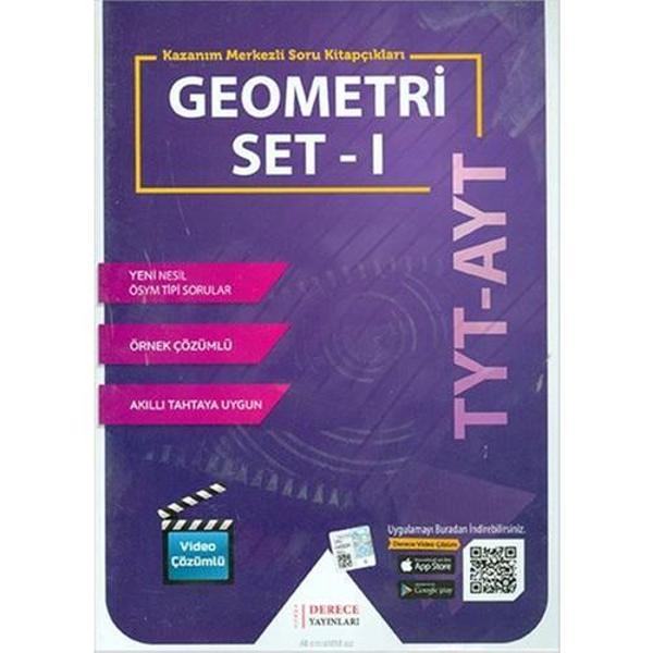 Derece Yayınları Tyt-Ayt Geometri Set-I - Derece Yayınları - Image 1